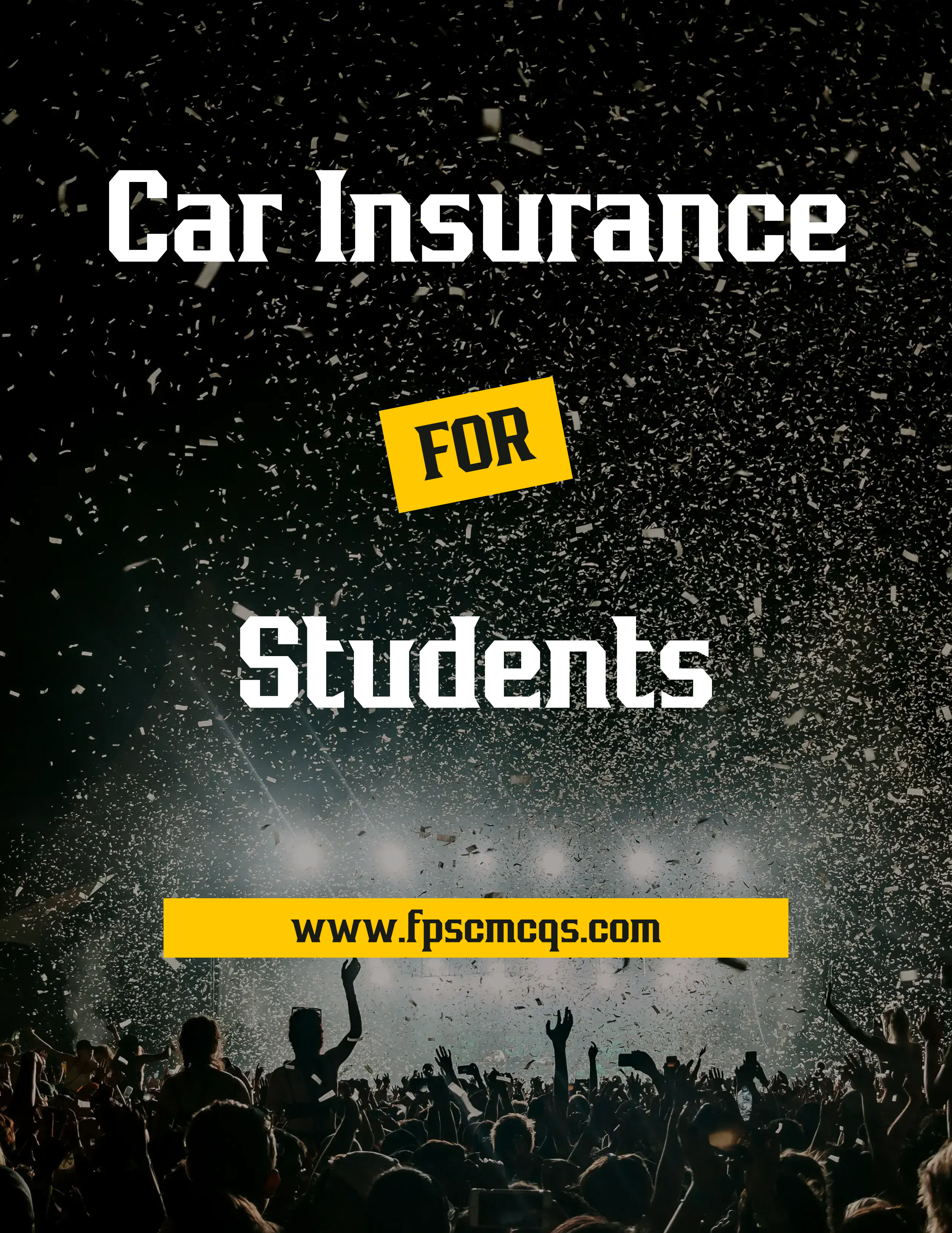 Why should car insurance be lowered for students?